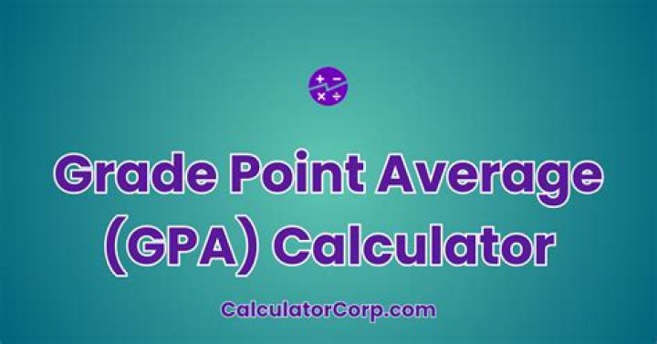 Grade Point Average (GPA) Calculator