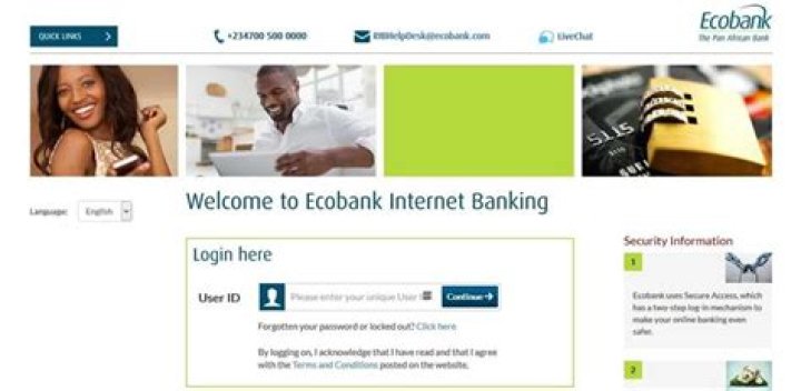 How to open Ecobank online banking?