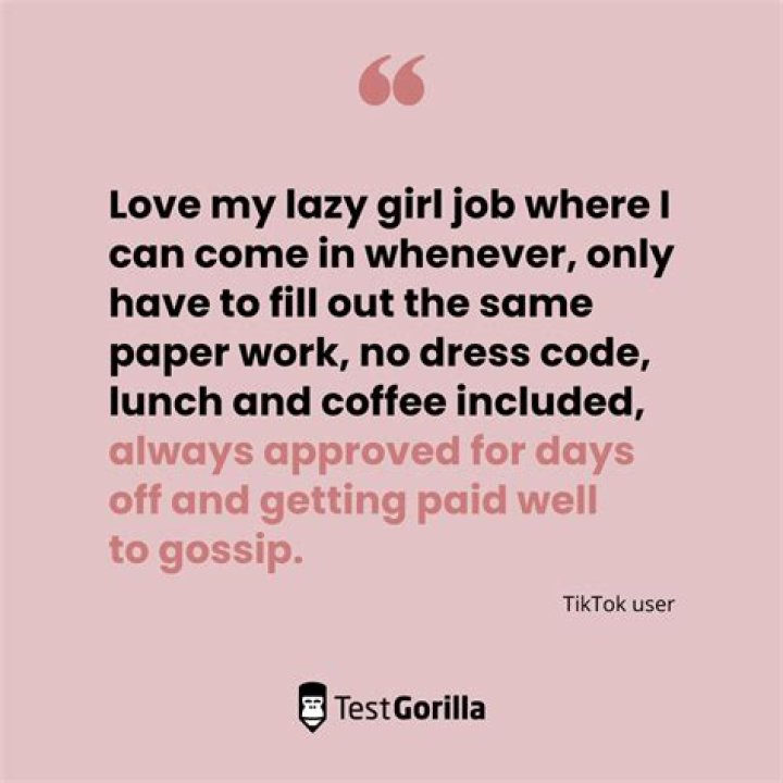 If You're a Lazy Girl Looking for a Lazy Girl Job Then We've Got Some Tips for You