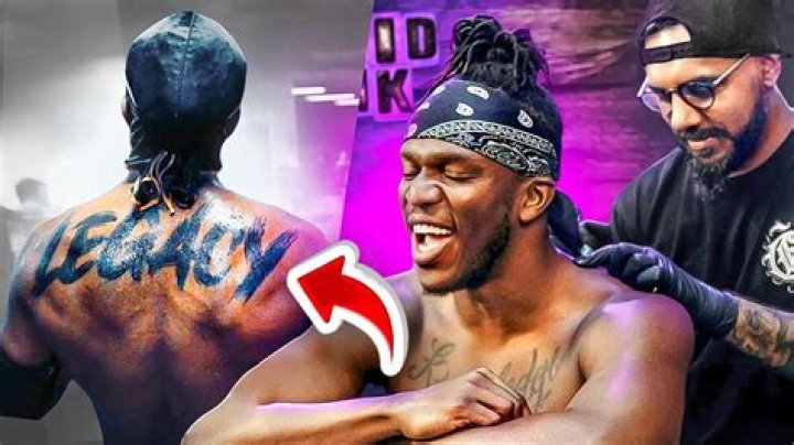 KSI Back Tattoo Meaning And Design: Hair Real Or Fake