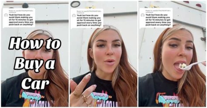 "Never Sign on This" — Woman Breaks Down Why Car Salesmen Make You Wait