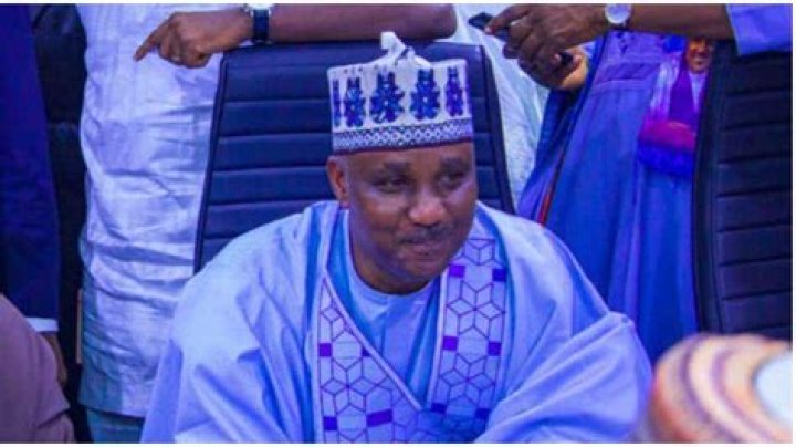 New House of Reps Speaker’s Wives Push Each Other on Stage During Swearing-in Ceremony, Video Emerges