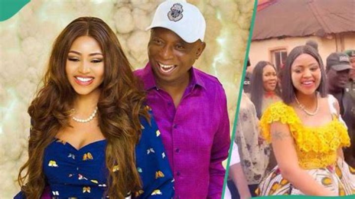“Our Small Actress Is Now a Big Madam”: Regina Daniels Follows Hubby to Umunede Festival, Fans React