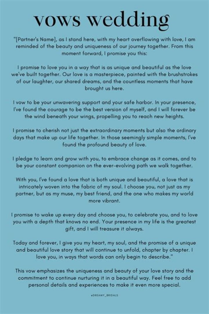 Vows by Upchurch from USA