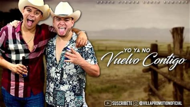 Yo Ya No Vuelvo Contigo 